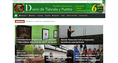 Desktop Screenshot of eldiariodetlaxcala.com